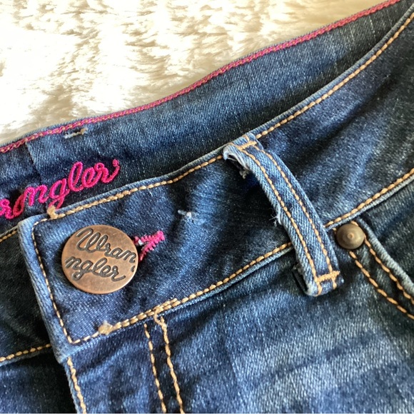 Vintage Y2K Wrangler Western Bootcut Riding Jeans 28 Short - Picture 6 of 7